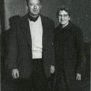H. Redmond and his mother