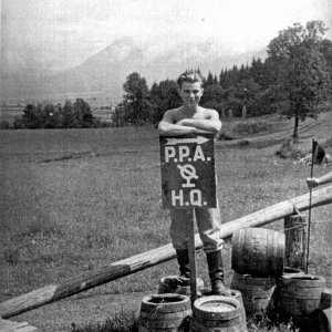 PPA HQ Rossegg,Austria 1945