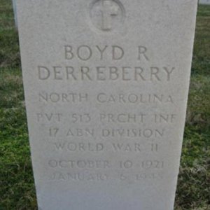 B. Derreberry (grave)