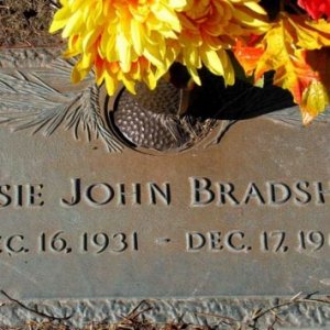 J. Bradshaw (grave)