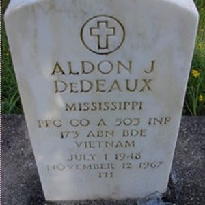 A. Dedeaux (grave)
