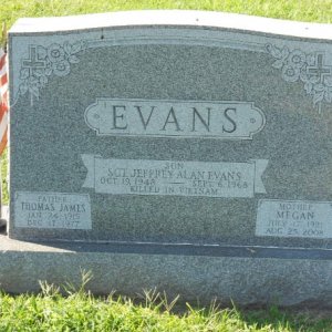 J. Evans (grave)