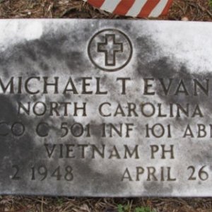M. Evans (grave)