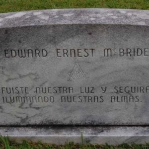 E. McBride (grave)