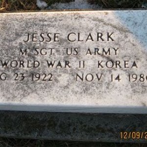 Jesse Clark (grave)
