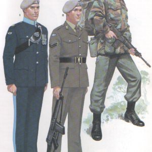 21 and 23 SAS uniforms