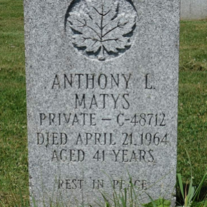 Anthony L. Matys (grave)