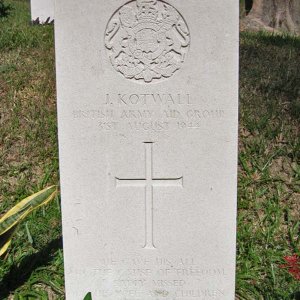 J. Kotwall (Grave)