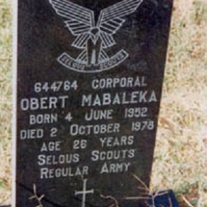O. Mabaleka (Grave)