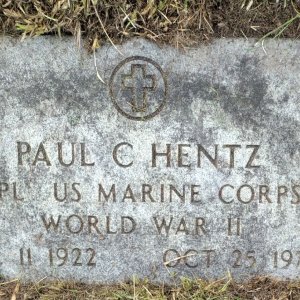 Paul Charles Hentz (Grave)