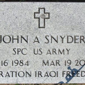 J. Snyder (Grave)