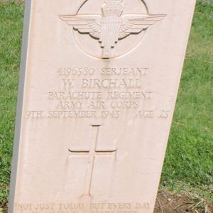 W. Birchall (Grave)