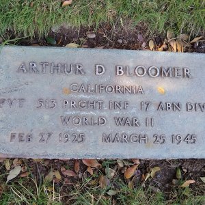A. Bloomer (Grave)