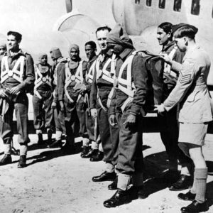 Indian paratroopers in WW2