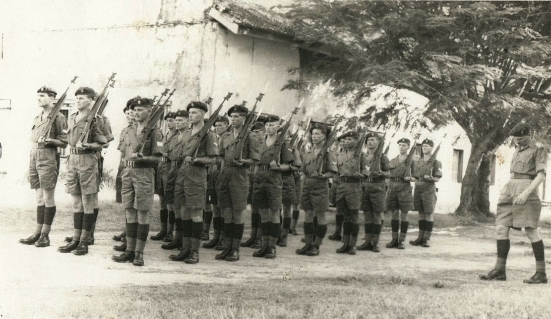 22 SAS Armistice Parade,Malaya 1952-53