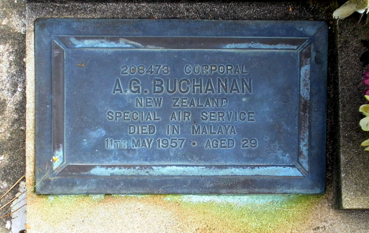 A.G. Buchanan (NZ Grave)