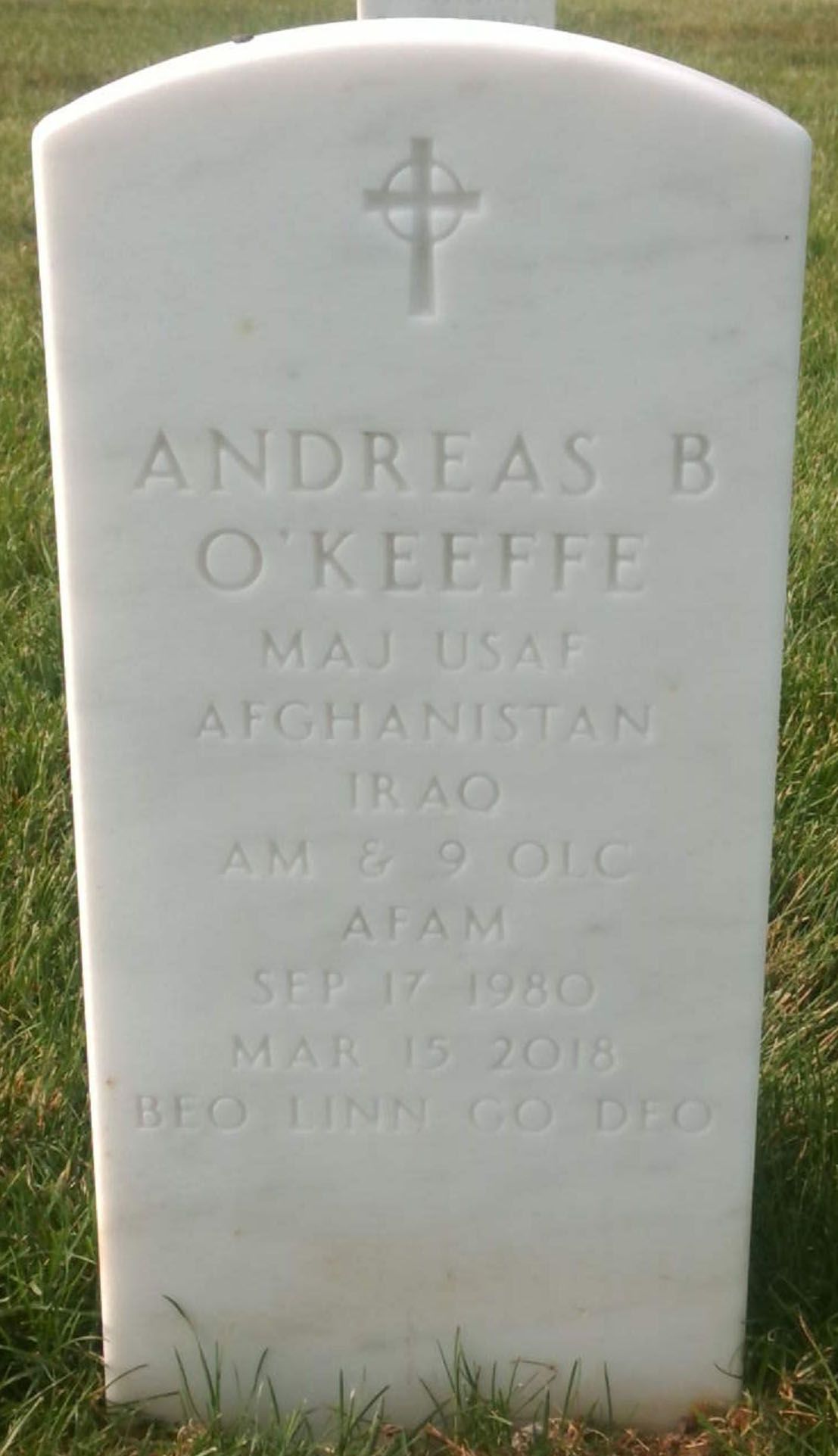 A. O'Keeffe (Grave)