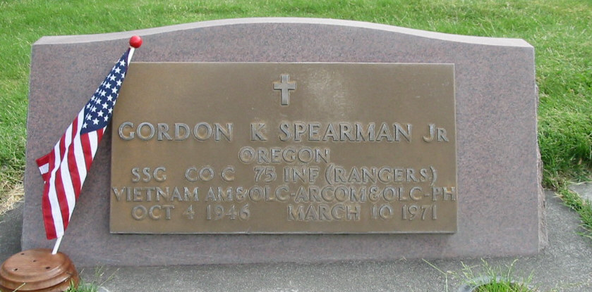 G. Spearman (grave)
