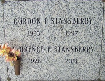 Gordon F. Stansberry (grave)
