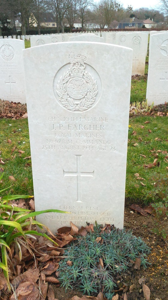 J. Fargher (Grave)