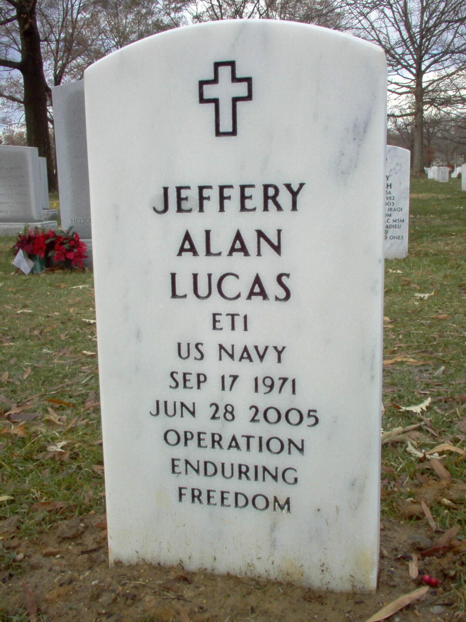 J. Lucas' grave