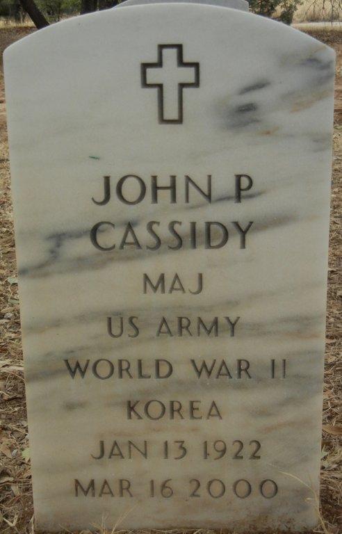 J.P. Cassidy (Grave)
