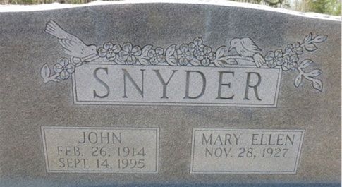 John Snyder (grave)