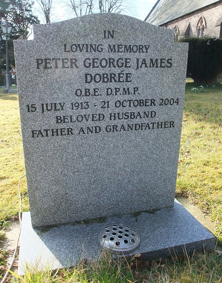P. Dobree (grave)