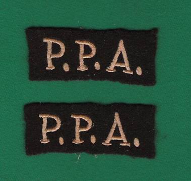 PPA shoulder badges