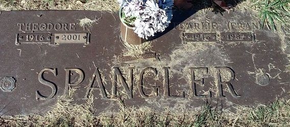 Theodore F. Spangler (grave)
