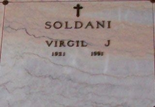 Virgil J. Soldani (grave)