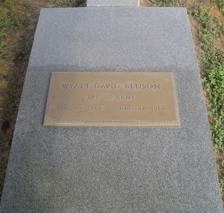 W. Benson (grave)