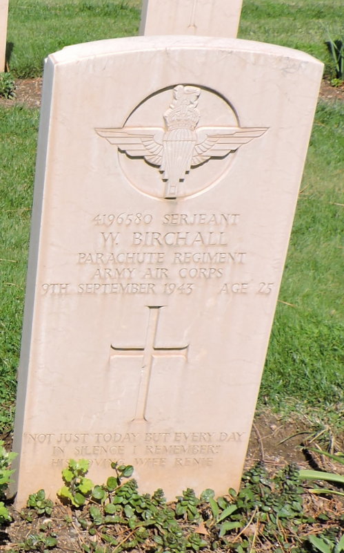 W. Birchall (Grave)