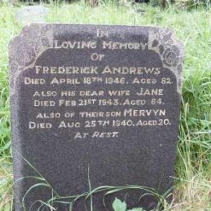 [EOD]Mervyn Andrews