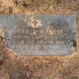 [ARMY CDOS]Walter Maness