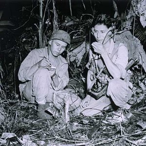 Cpl Henry Bake,Jr and PFC George H. Kirk