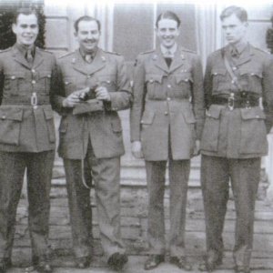 B Squadron officers