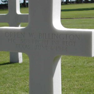 O. Billington (grave)