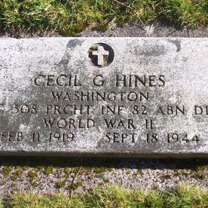 C. Hines (grave)