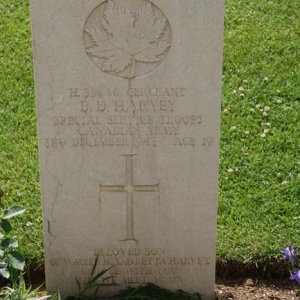 B. Harvey (grave)