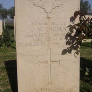 J. McFadden (grave)