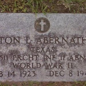 E. Abernathy (grave)