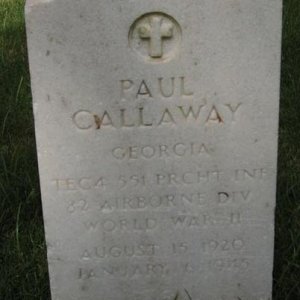 P. Callaway (grave)