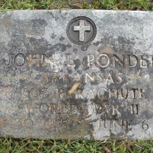 J. Ponder (grave)