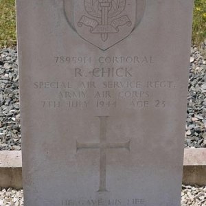 R. Chick (grave)
