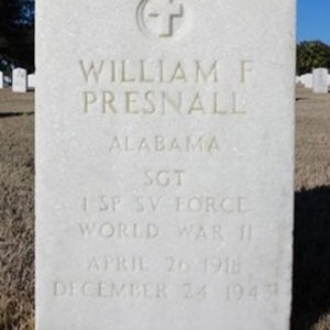 W. Presnall (grave)