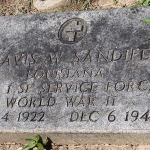 T. Sandifer (grave)