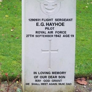 E. Hayhoe (grave)