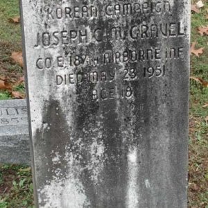 J. Gravel (grave)