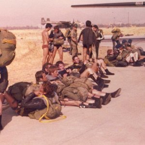 22 SAS (17 Troop,D Squadron) group 1981